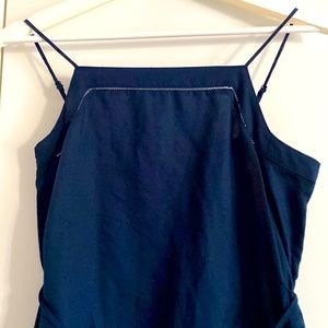 GAP Petit Linen Maxi Dress